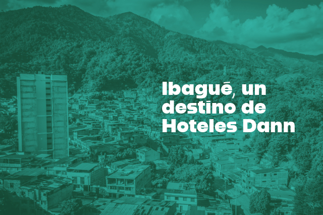 Ibagué, un destino de Hoteles Dann al que puedes acceder con la mejor tarifa en línea solo a través de nuestra página web. ¡RESERVA YA!
